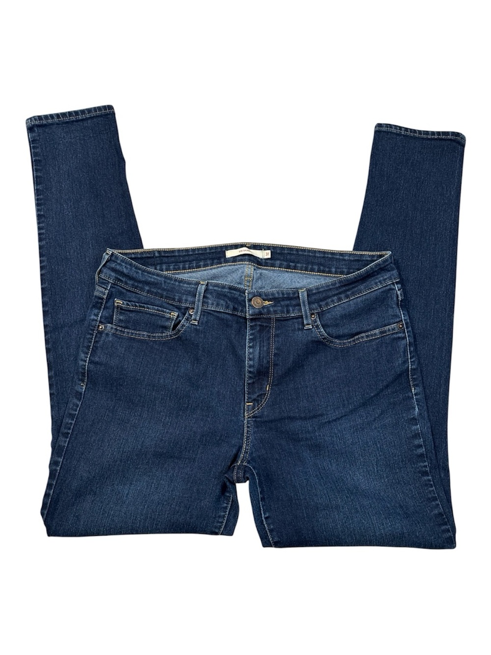 Levi’s Jeans, 711 Skinny, Dark Indigo Denim, W31, Vintage Style